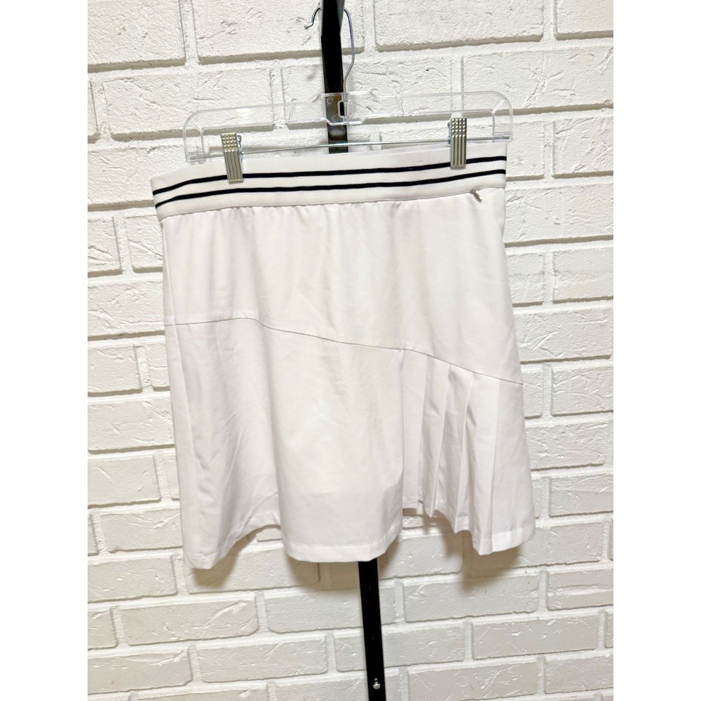 Daily Sports White Tennis Golf Skort 8 EU 38 Pleated Athletic Skirt Tenniscore